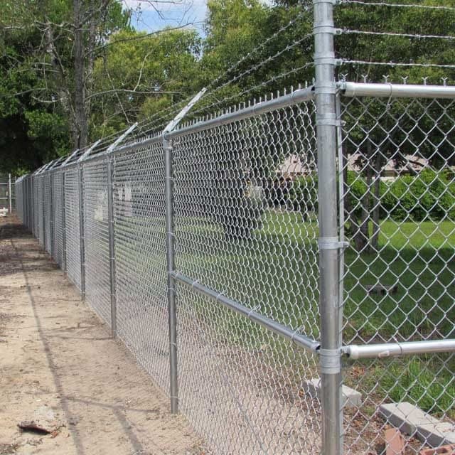 Fencing installation project 4