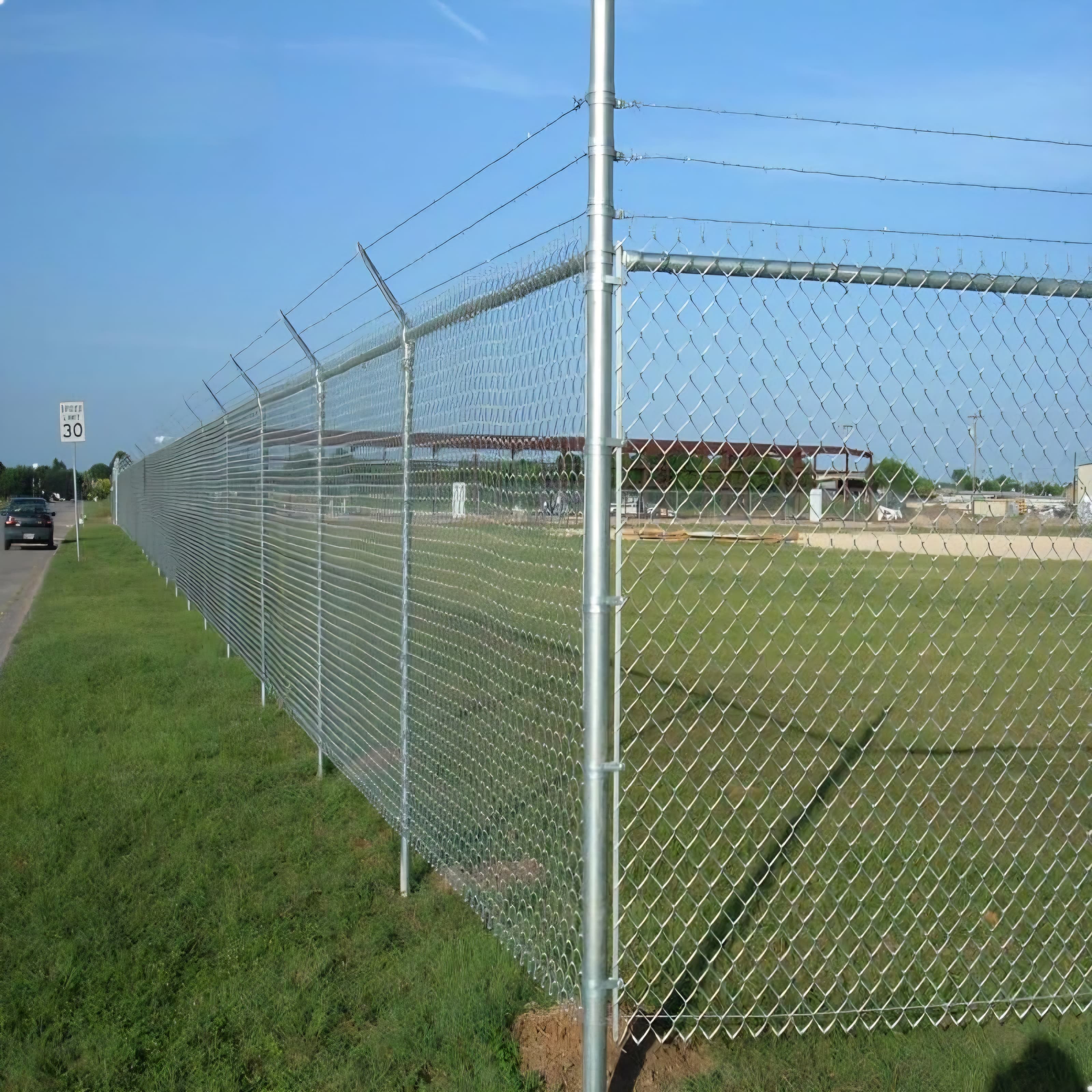 Fencing installation project 5